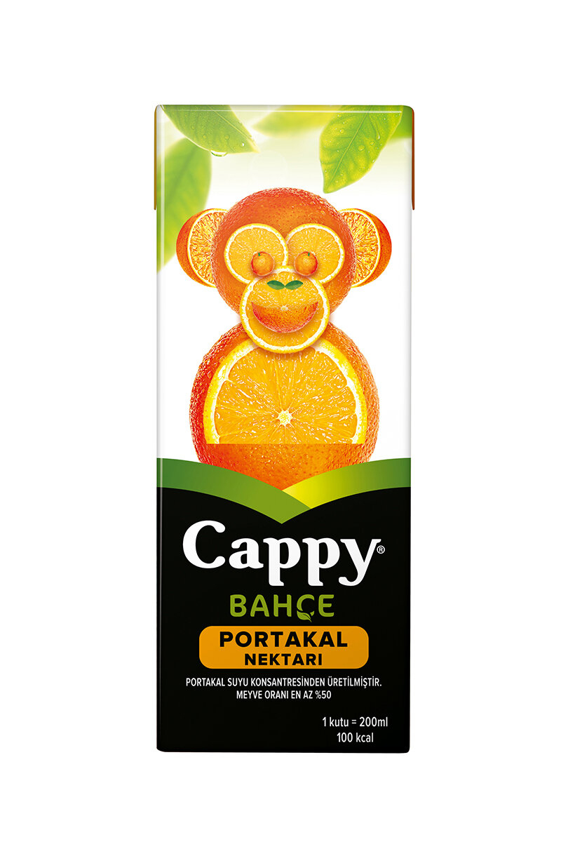 Cappy Portakal Nektarı 200 ml
