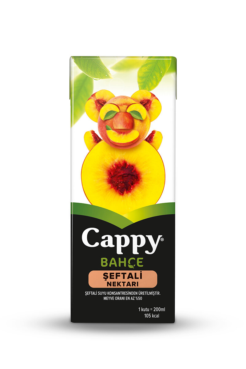 Cappy Şeftali Nektarı 200 ml