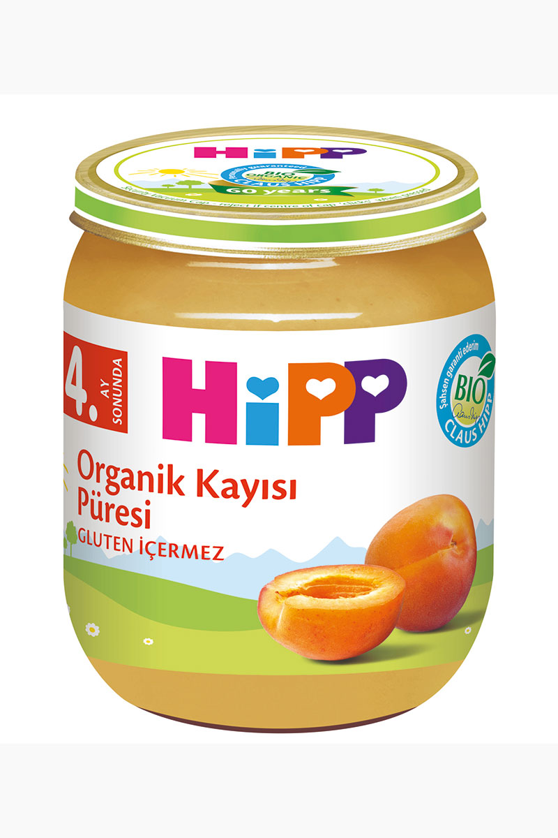 Hipp Organik Kayısı Püresi Kavanoz Maması 125 g