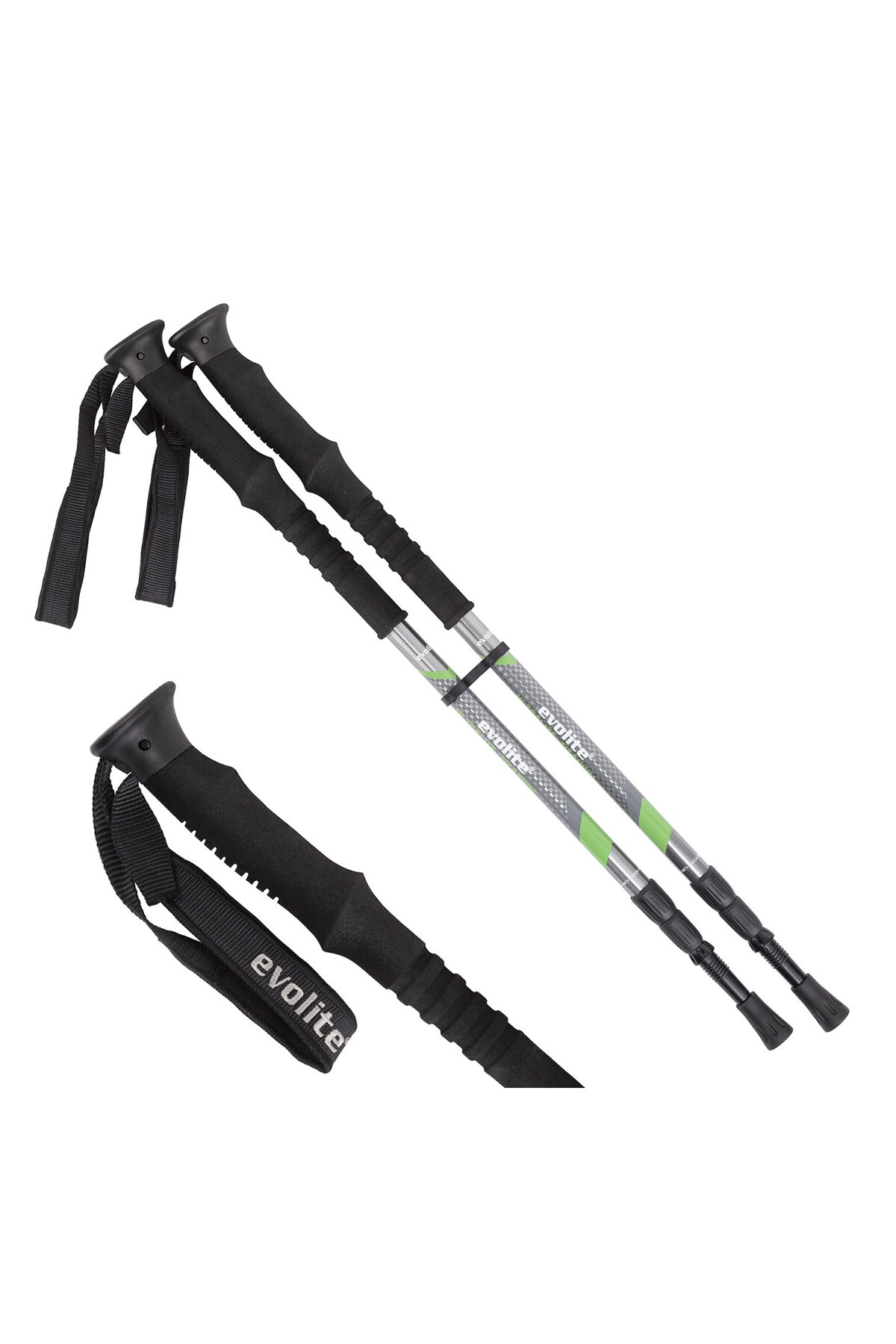Evolite Ultralite Titanium Antishock Trekking Batonu
