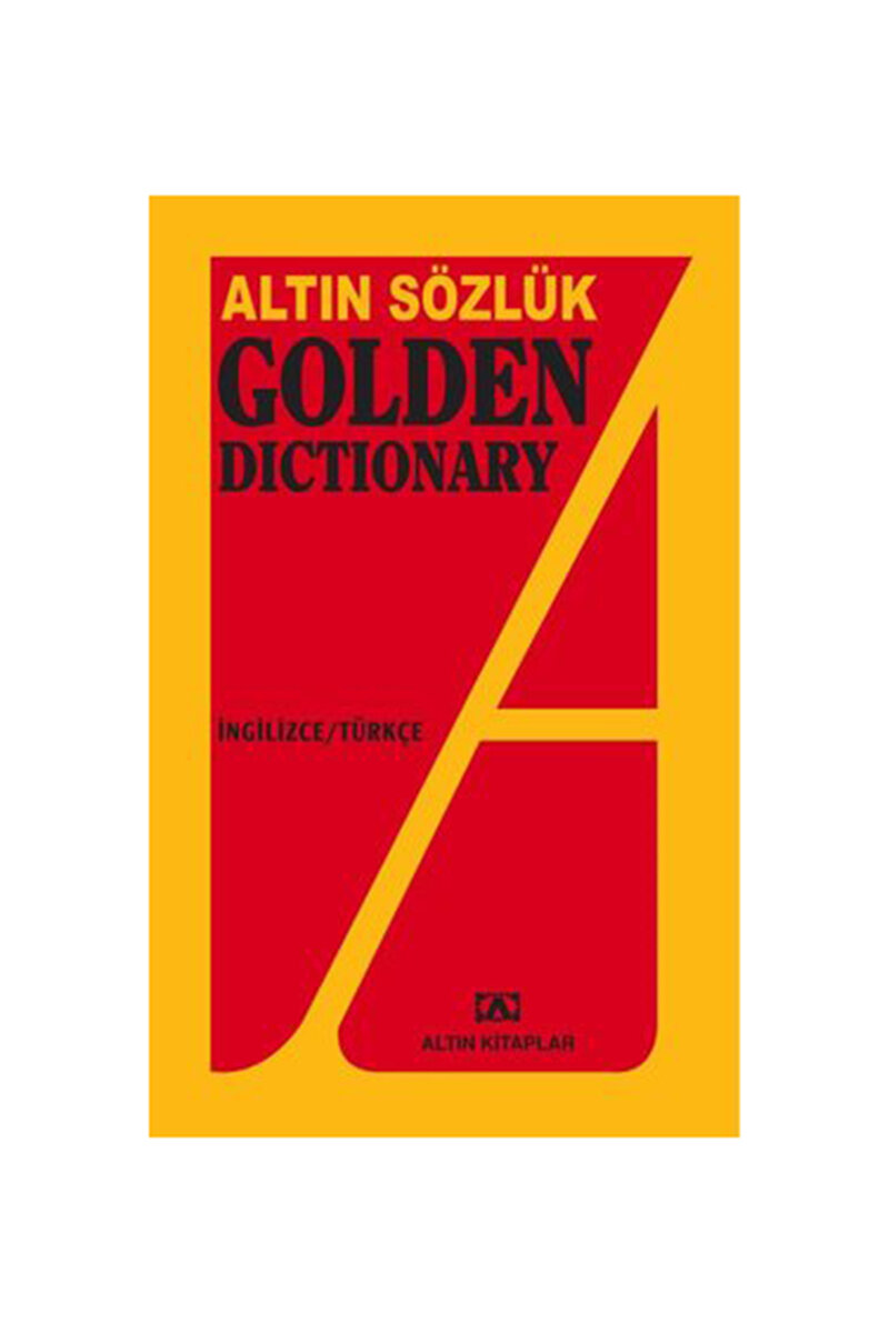 Altın Sözlük Golden Dictionary İngilizce - Türkçe