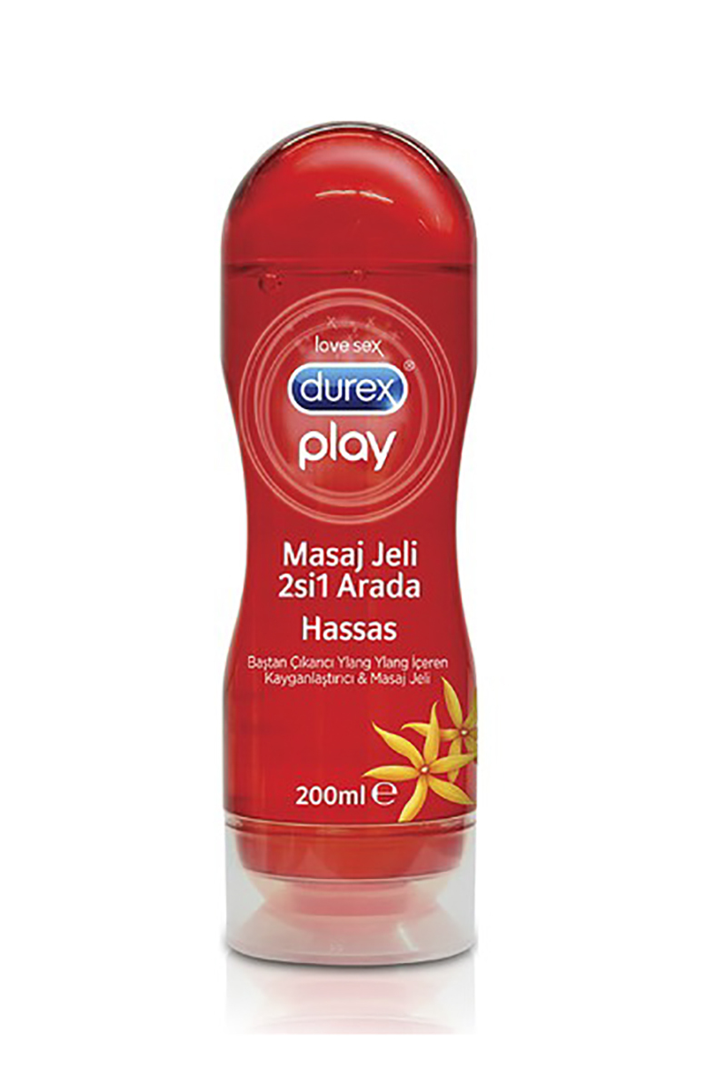 durex kayganlastirici masaj jeli hassas ylang ylang ozlu 200 ml kayganlastirici jel durex