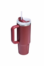 Stanley Quencher H2.O FlowState Tumbler Pipetli Termos Cranberry 0.89 Litre
