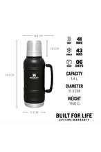 Stanley Black Moon The Artisan Thermal Bottle 1,4 Litre