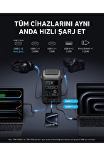 Anker SOLIX C300X DC 288Wh I 300W Taşınabilir Güç Kaynağı-A1728