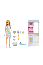 Barbie Dondurma Dükkanı Oyun Seti