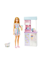 Barbie Dondurma Dükkanı Oyun Seti