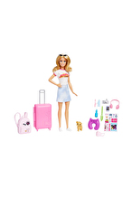 Oyuncak Barbie Seyahatte Bebek ve Aksesuarları HJY18