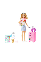Oyuncak Barbie Seyahatte Bebek ve Aksesuarları HJY18
