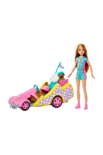 Barbie Stacie Go-Kart Yapıyor Oyun Seti HRM08