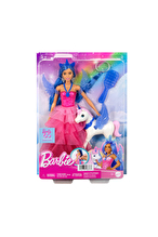 Barbie Mavi Saçlı Prenses Bebek HRR16