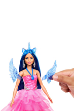 Barbie Mavi Saçlı Prenses Bebek HRR16