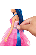 Barbie Mavi Saçlı Prenses Bebek HRR16