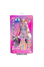 Barbie Upuzun Muhteşem Saçlı Bebekler-Saç Tasarım Oyun Seti
