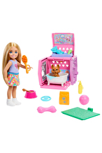 Barbie Chelsea Köpekçiğin Taşıma Çantası Oyun Seti JDF89