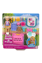 Barbie Chelsea Köpekçiğin Taşıma Çantası Oyun Seti JDF89