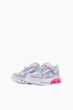 Skechers Flutter Heart Lights - Groovy Swirl Çocuk Ayakkabı 303253L-LVAQ