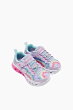 Skechers Flutter Heart Lights - Groovy Swirl Çocuk Ayakkabı 303253L-LVAQ