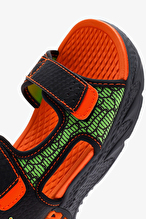 Skechers S-Lights: Creature - Splash Çocuk Sandalet 400614L-BKOR