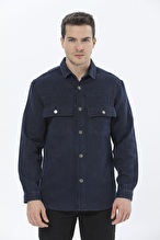 First Company Denim Erkek Gömlek 2427103009