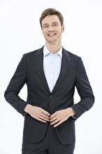 Finesuits Erkek Düz İpli Takım Elbise 2412101005.DIPSC6S