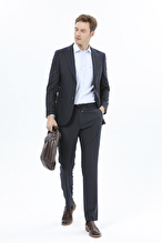 Finesuits Erkek Düz İpli Takım Elbise 2412101005.DIPSC6S