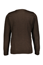 Finesuits Erkek Desenli Yünlü Kazak 2422201023.DSOYR