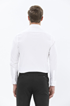 Finesuits Erkek Pamuk Armürlü Gömlek 2422103005.PARMS