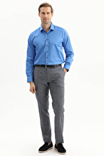 Finesuits Erkek Basic Elastanlı Pamuk Saten Gömlek 2512103103.PSTLR