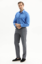 Finesuits Erkek Basic Elastanlı Pamuk Saten Gömlek 2512103103.PSTLR