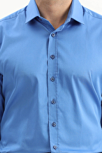 Finesuits Erkek Basic Elastanlı Pamuk Saten Gömlek 2512103103.PSTLR