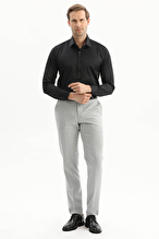 Finesuits Erkek Basic Elastanlı Pamuk Saten Gömlek 2512103104.PSTLS