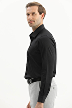 Finesuits Erkek Basic Elastanlı Pamuk Saten Gömlek 2512103104.PSTLS