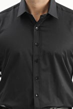 Finesuits Erkek Basic Elastanlı Pamuk Saten Gömlek 2512103104.PSTLS