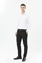 Finesuits Erkek Non-Iron Düz Pamuk Gömlek 2512103101.NONR