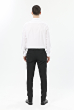 Finesuits Erkek Non-Iron Düz Pamuk Gömlek 2512103101.NONR