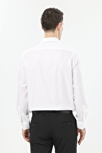 Finesuits Erkek Non-Iron Düz Pamuk Gömlek 2512103101.NONR