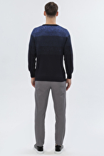 Finesuits Erkek Düz Desenli Kazak 2522201016.OYR