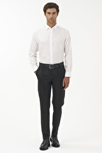 Finesuits Erkek Non-Iron Desenli Pamuk Gömlek 2512103108.NONR
