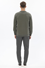 Finesuits Erkek Kadife Sweatshirt 252209002.KDFOYR