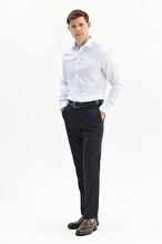 Finesuits Erkek Non-Iron Saten Pamuk Gömlek 2512103112.NONSTS