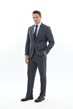 Finesuits Erkek Desenli Takım Elbise 2522101007.DSMY4