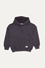 Funfair Erkek Çocuk Basic Kapüşonlu Sweatshirt 2526207002.BK
