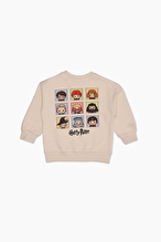 Harry Potter © Warner Bros Funfair Erkek Çocuk Sweatshirt 262OZHP-1004 Ekru