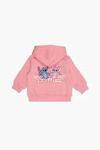 Stitch © Dısney Funfair Kız Çocuk Sweatshirt 262OZLS-1008 Pembe