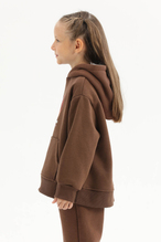 Capybara © Capyfun Funfair Kız Çocuk Sweatshirt 262OZCB-1003 Kahve
