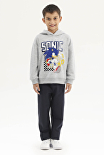Sonıc © Sega Funfair Erkek Çocuk Sweatshirt 262OZSC-1001 Gri