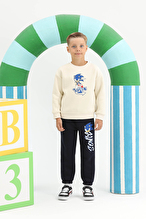 Sonıc © Sega Funfair Erkek Çocuk Sweatshirt 262OZSC-1003 Ekru