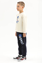 Sonıc © Sega Funfair Erkek Çocuk Sweatshirt 262OZSC-1003 Ekru