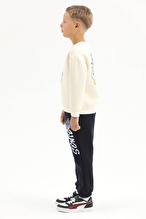 Sonıc © Sega Funfair Erkek Çocuk Sweatshirt 262OZSC-1003 Ekru